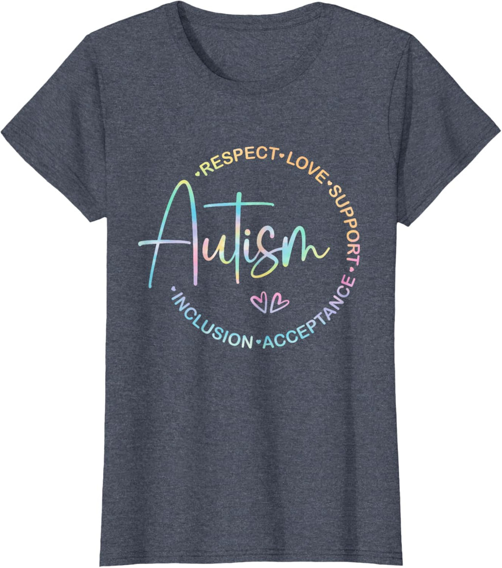 Respect Love Support Autism Awareness Month Women Men