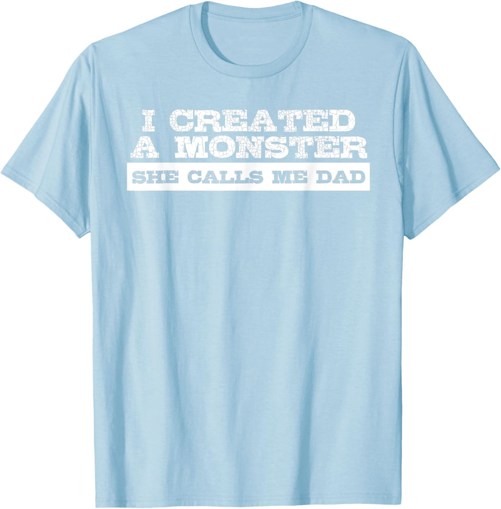 Funny Tshirt Gift for Dad from Daughter First Father's Day