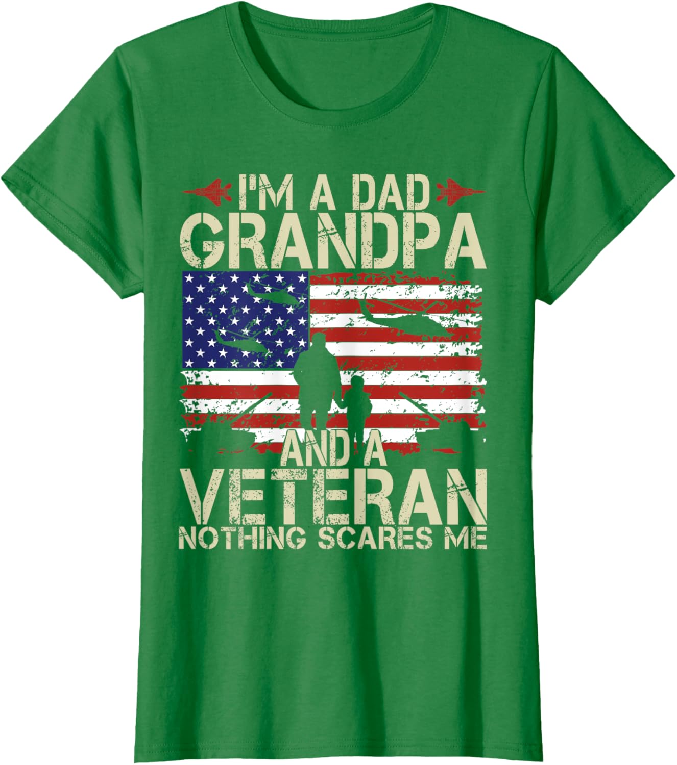 I'm A Dad Grandpa And Veteran Fathers Day Papa Grandpa Gifts