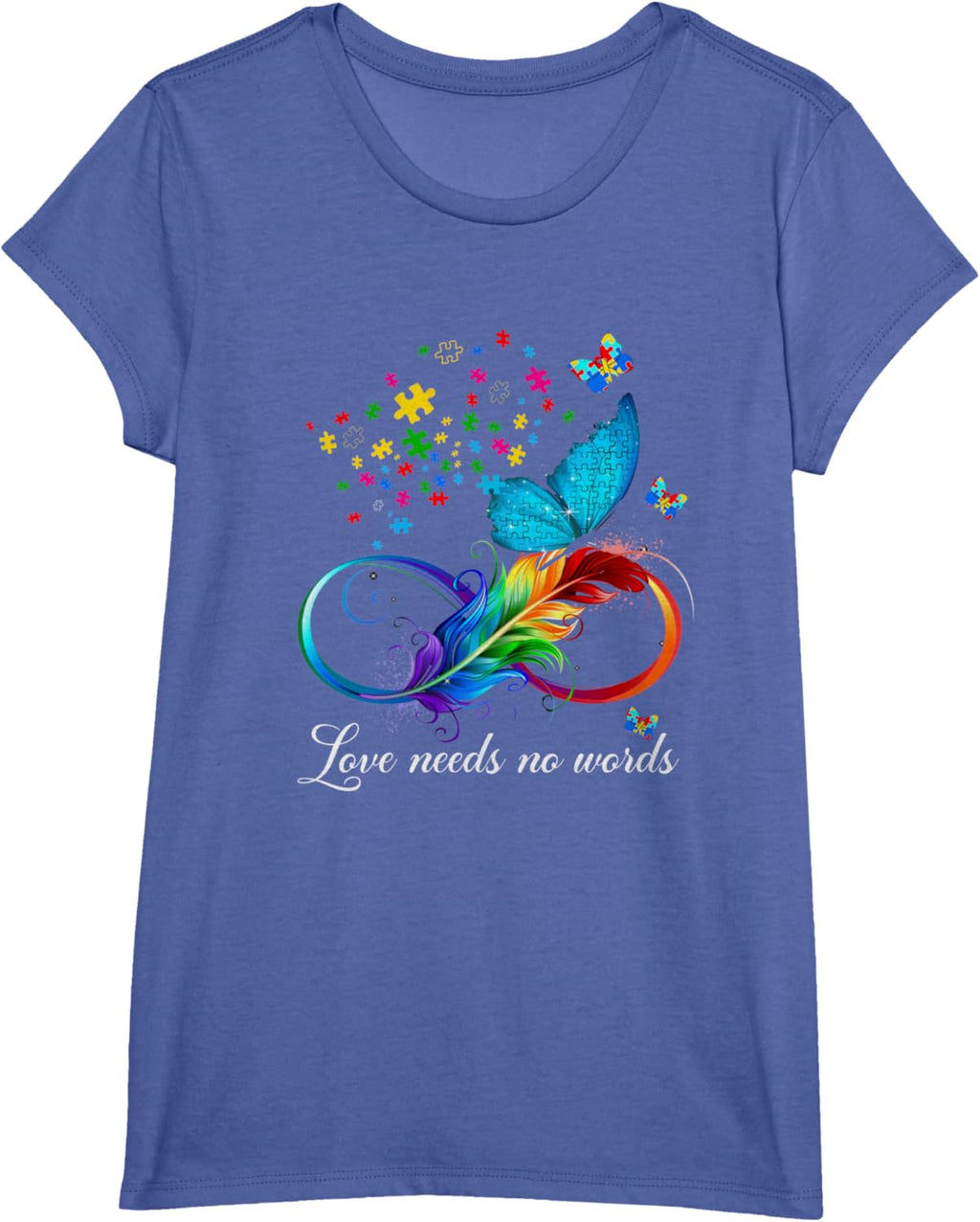 Love Needs No Words Autism Kids Mom Support Autism Awareness