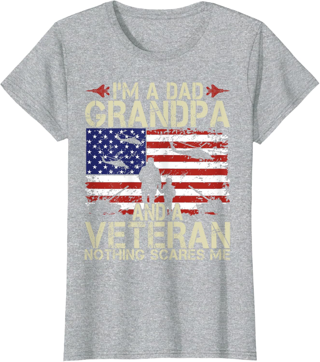 I'm A Dad Grandpa And Veteran Fathers Day Papa Grandpa Gifts