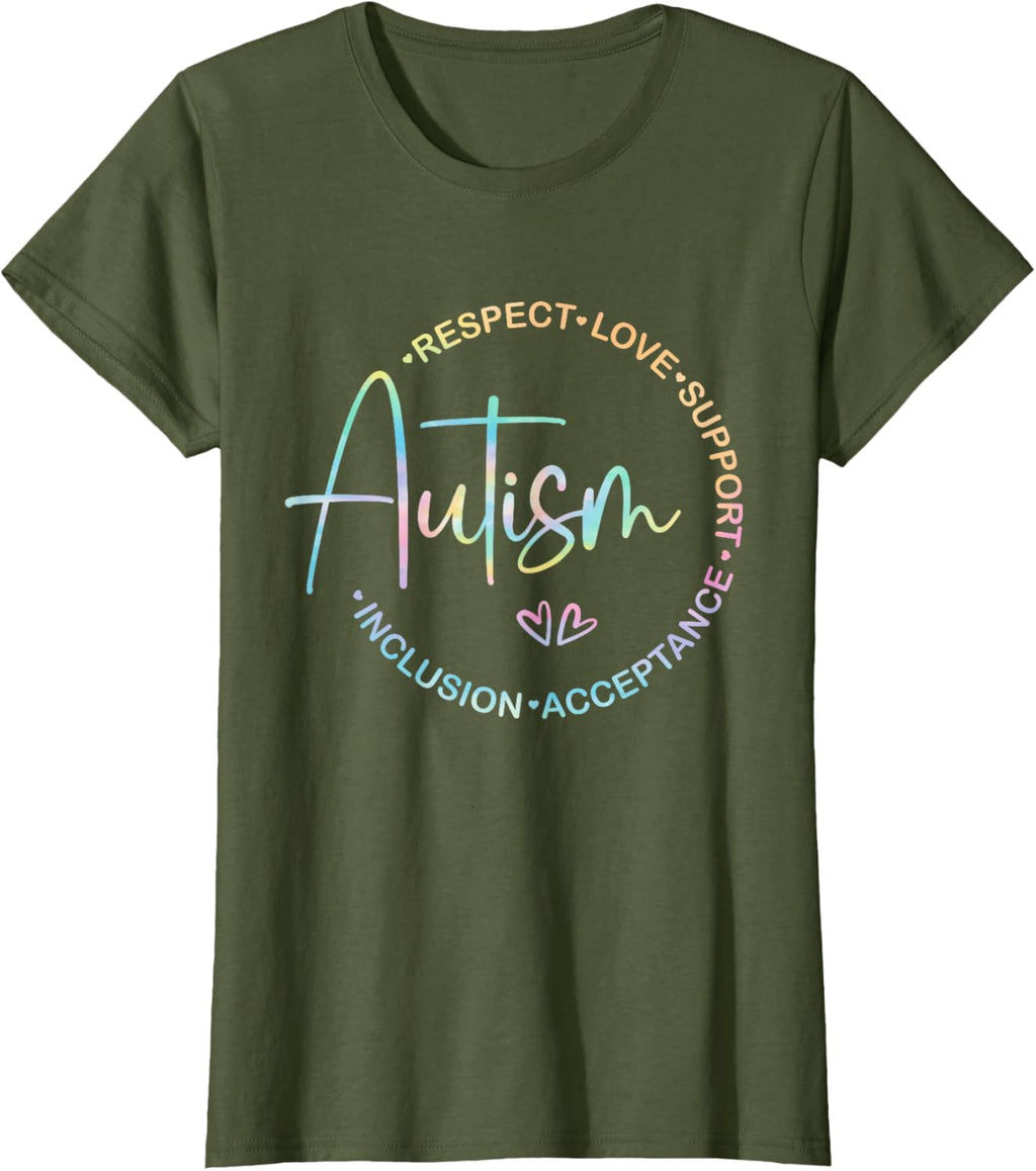 Respect Love Support Autism Awareness Month Women Men
