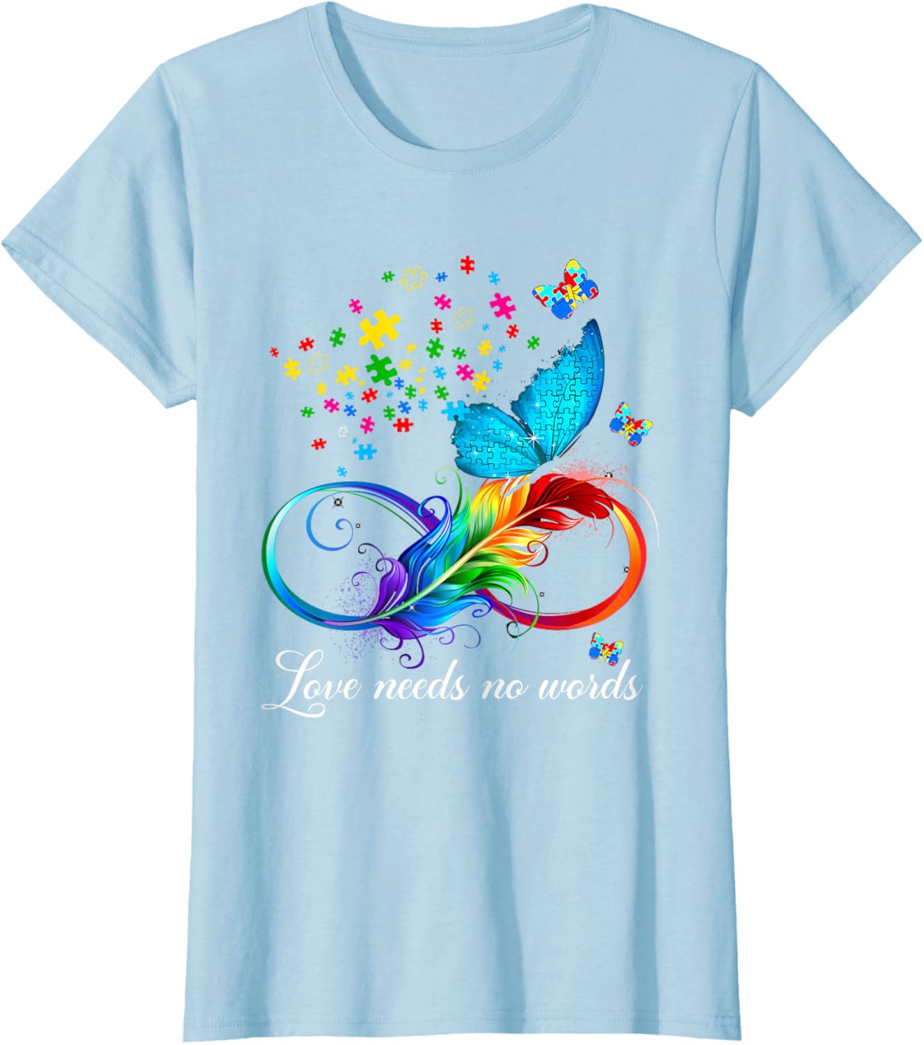 Love Needs No Words Autism Kids Mom Support Autism Awareness