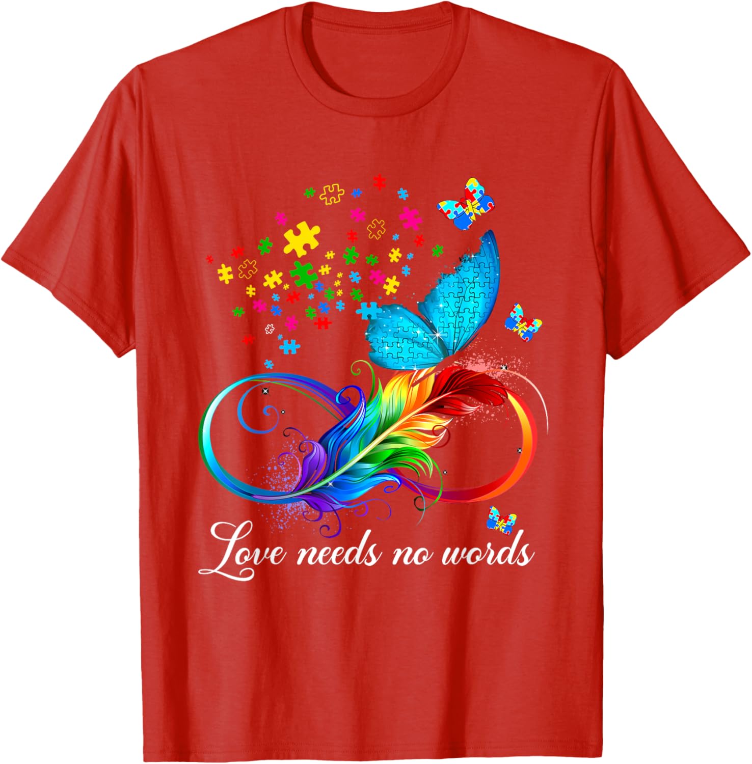 Love Needs No Words Autism Kids Mom Support Autism Awareness