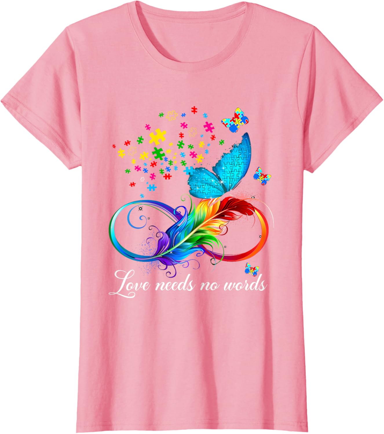 Love Needs No Words Autism Kids Mom Support Autism Awareness