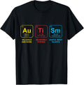 Autism Awareness Women Men Kids Elements Periodic Table ASD
