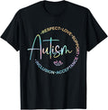 Respect Love Support Autism Awareness Month Women Men