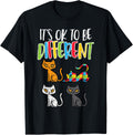 Its Ok To Be Different Cat Puzzle Cute Autism Awareness Kids