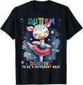 Autism Awareness Cute Unicorn Dancing To A Different Beat