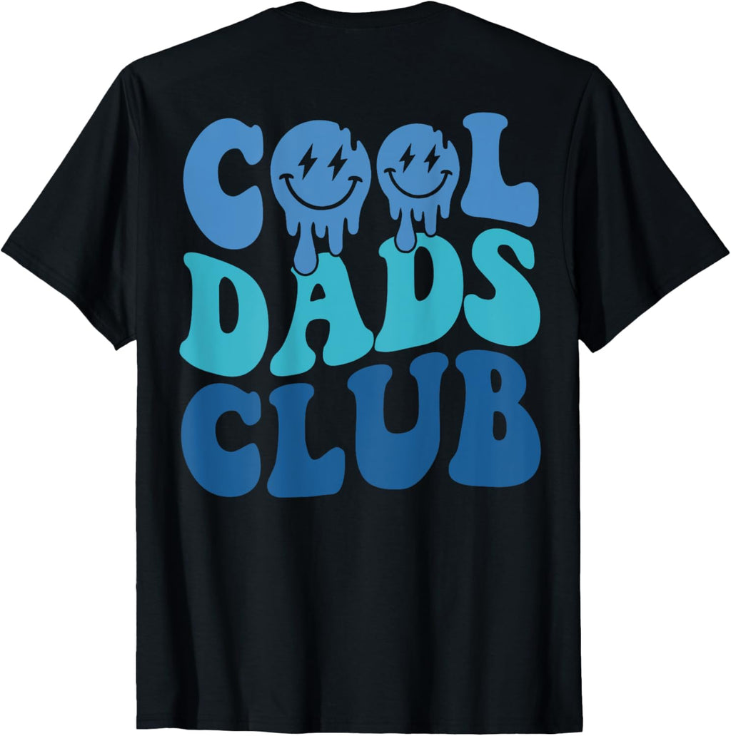 Cool Dads Club Father's Day From Daughter Son Groovy 2 Sided