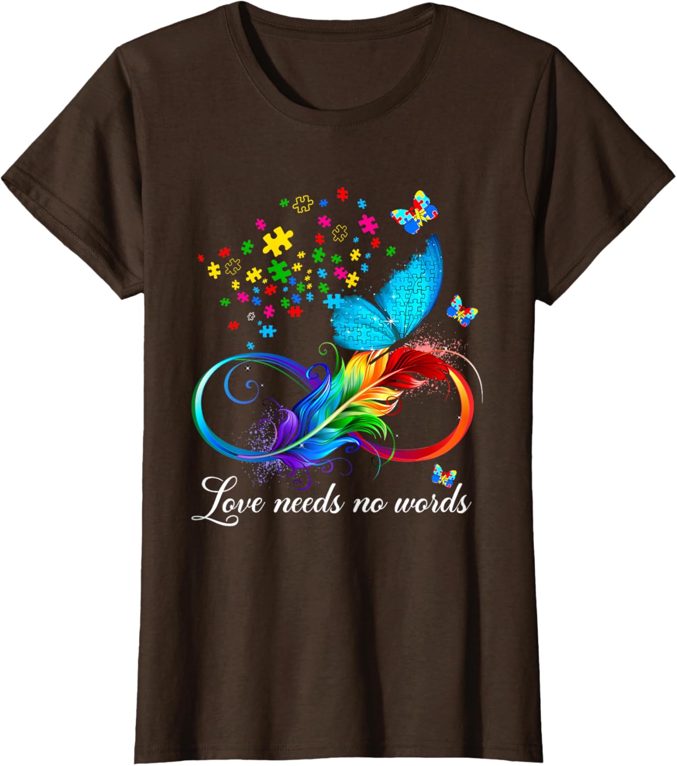 Love Needs No Words Autism Kids Mom Support Autism Awareness