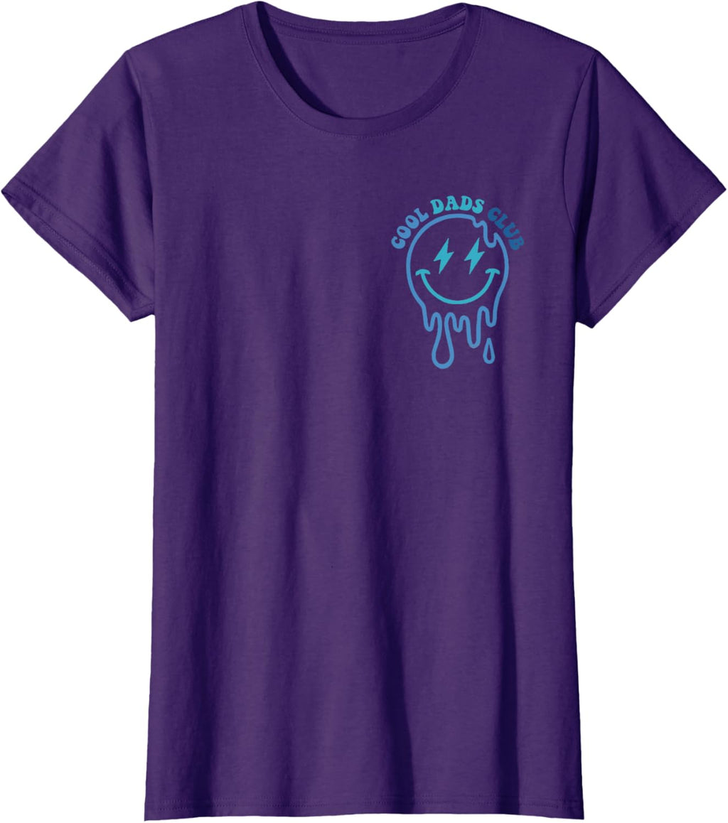 Cool Dads Club Father's Day From Daughter Son Groovy 2 Sided