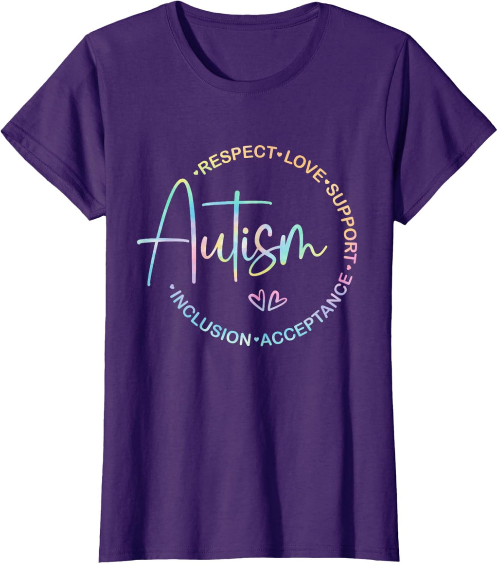 Respect Love Support Autism Awareness Month Women Men