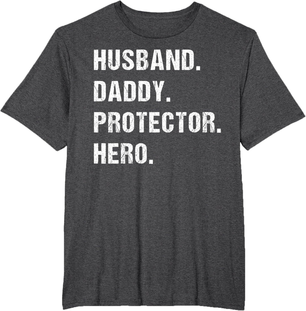 Husband Daddy Protector Hero Fathers Day Gift For Dad Wife