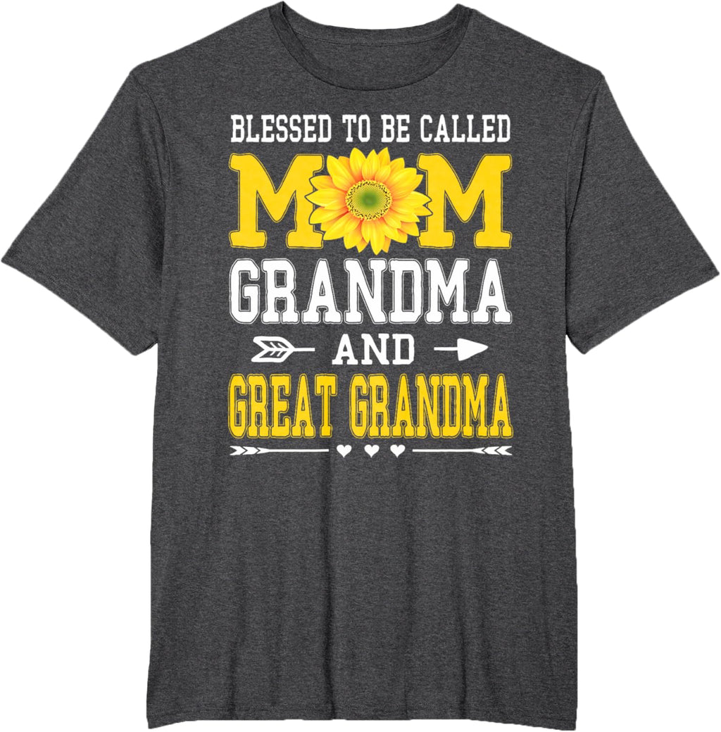 Blessed To Be Called Mom Grandma Great Grandma Mother's Day Mother Shirt
