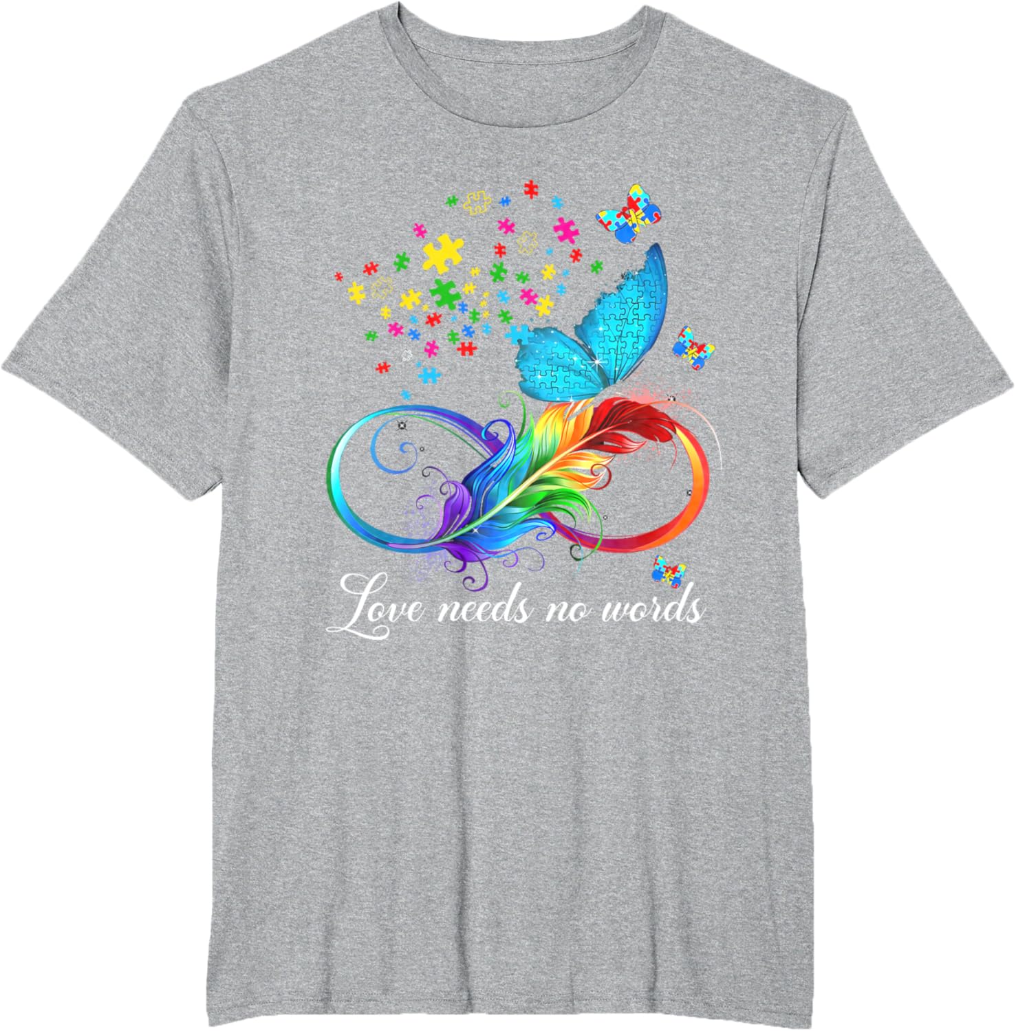 Love Needs No Words Autism Kids Mom Support Autism Awareness