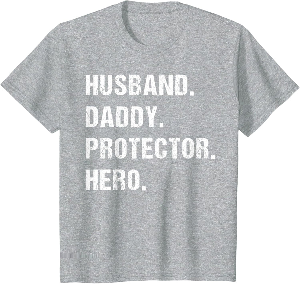 Husband Daddy Protector Hero Fathers Day Gift For Dad Wife
