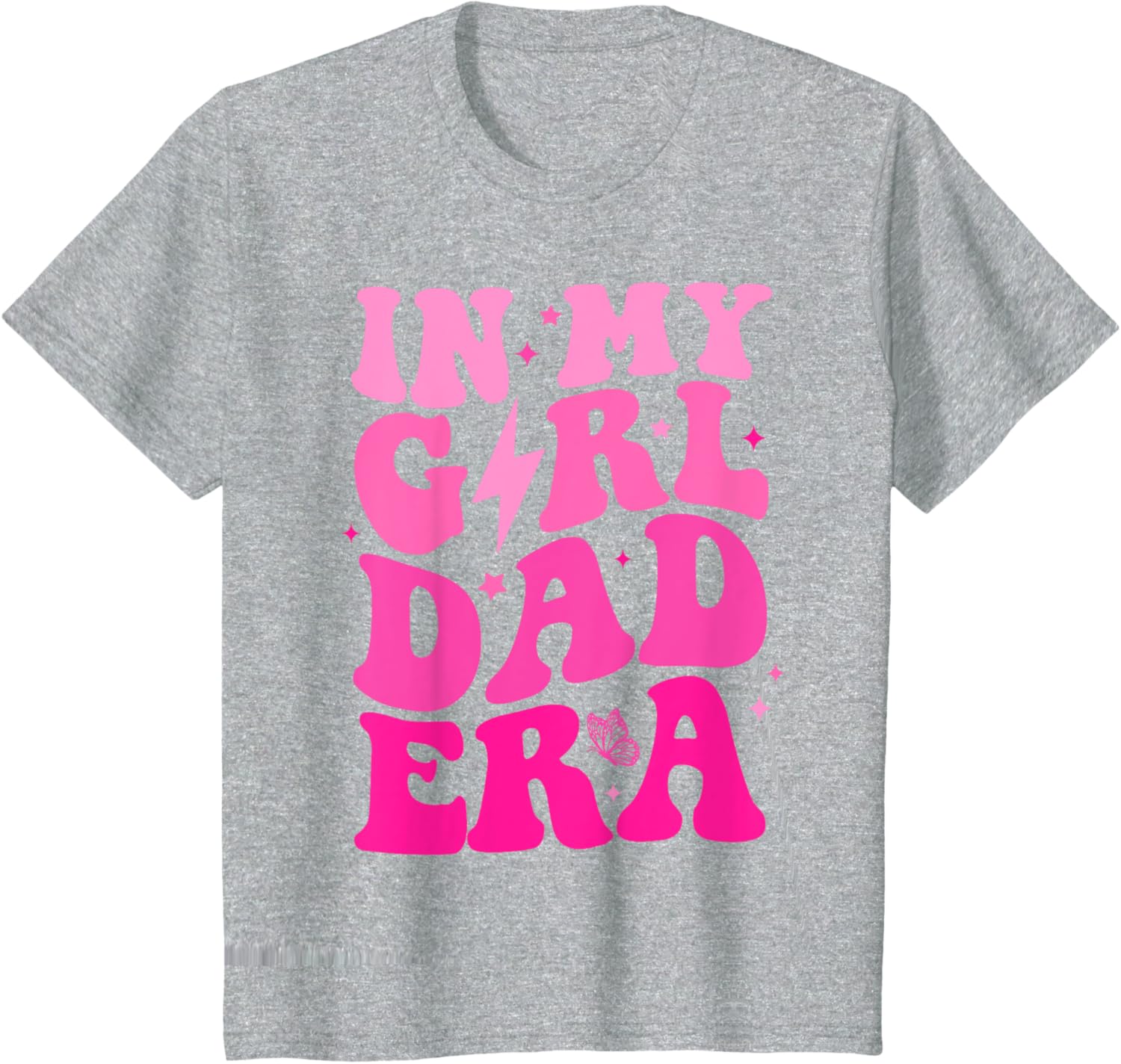 In My Dad Era Girl Groovy Retro Papa Fathers Day
