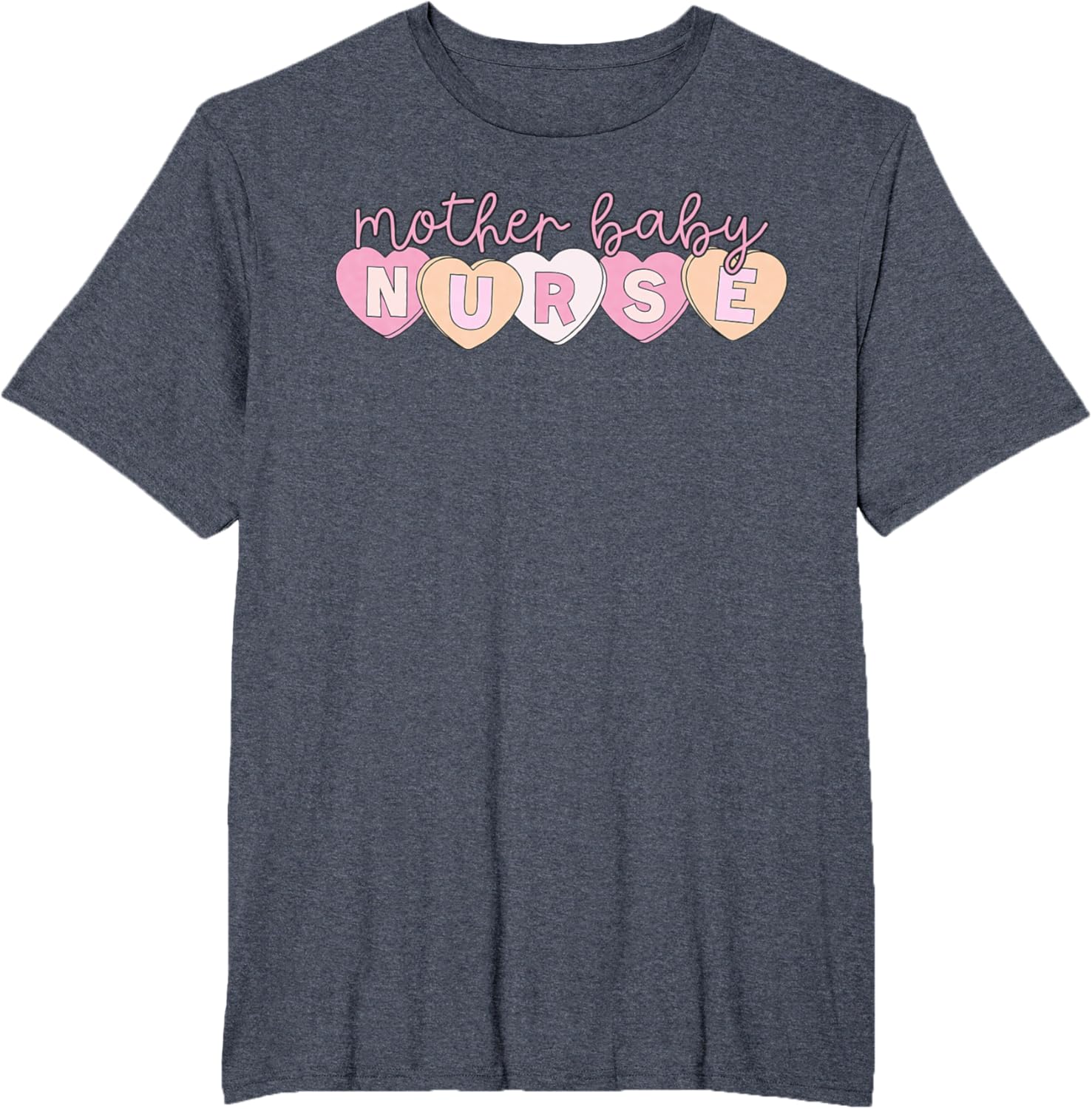 Mother Baby Nurse Hearts Valentine OBGYN Postpartum Nursing